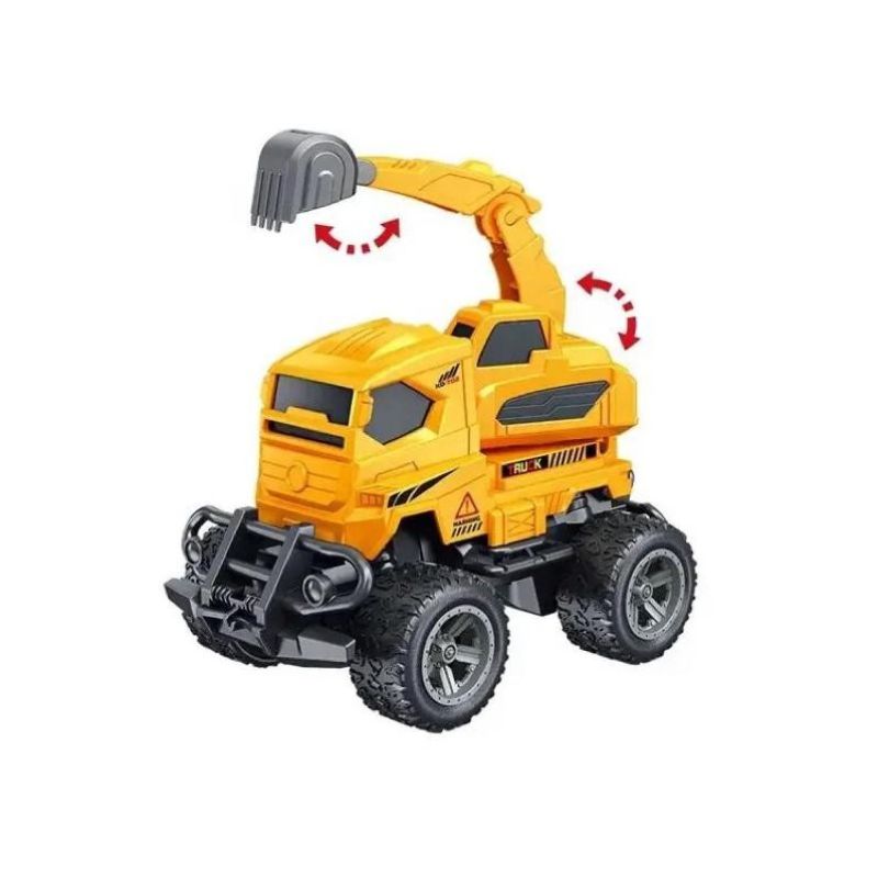Remote Control 4-Function Engineering Vehicle Toy