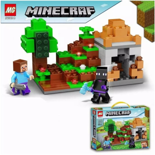 Minecraft Under Ground House Blocks Toy For Kids