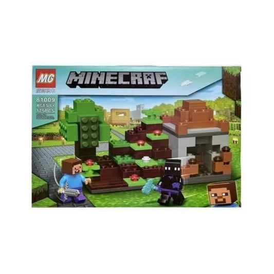 Minecraft Under Ground House Blocks Toy For Kids