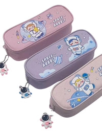 Space Rabbit Pencil Box For Girls
