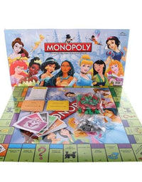 Disney Princess Monopoly Card Game For Girls
