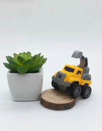 Pull Back Mini Construction Truck - 1 Pc
