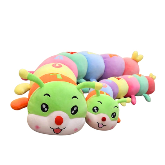 Cute Colorfull Simulation Caterpiller Stuffed Toy