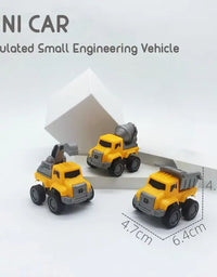 Pull Back Mini Construction Truck 1 Pc Assorted
