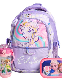 Frozen Themed School Deal For Kids (Backpack - Lunch Box & Bottle)
