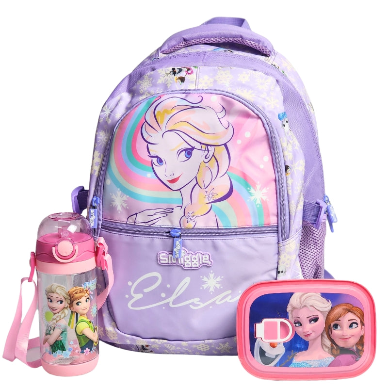 Frozen Themed School Deal For Kids (Backpack - Lunch Box & Bottle)