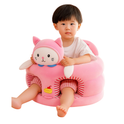 Pink Kitty Baby Sofa Seater Soft Plush Support Chair for Babies