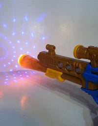 Space Model Musical Gun Toy With Light
