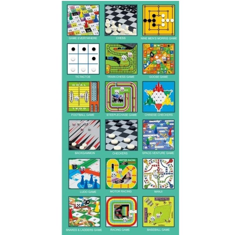 18 In 1 Folding Magnetic Chess Game - Unleash Your Inner Grandmaster
