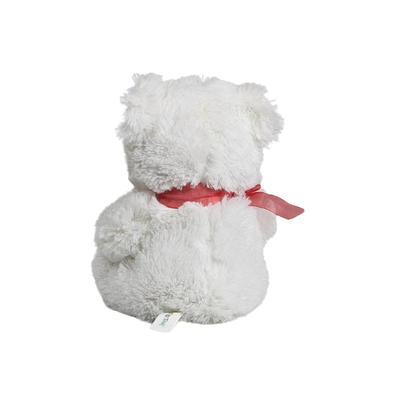 Love You White Teddy 30cm Premium Pre-loved