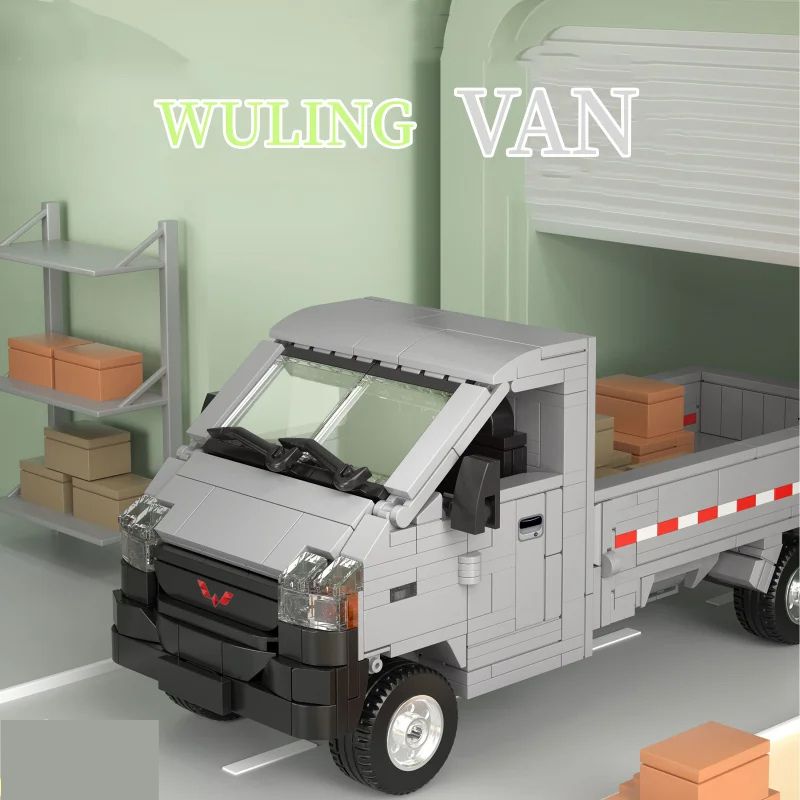 Wuling Mini Van Building Blocks Off-Road Model