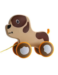 Happy Traction Pull Along Dog Toy For Kids
