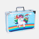 Create Anywhere- Unicorn Foldable Art Set In Sleek Aluminum Box