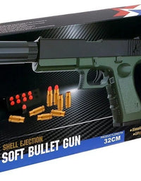 Glock Shell Ejection Soft Bullet Gun Toy For Kids
