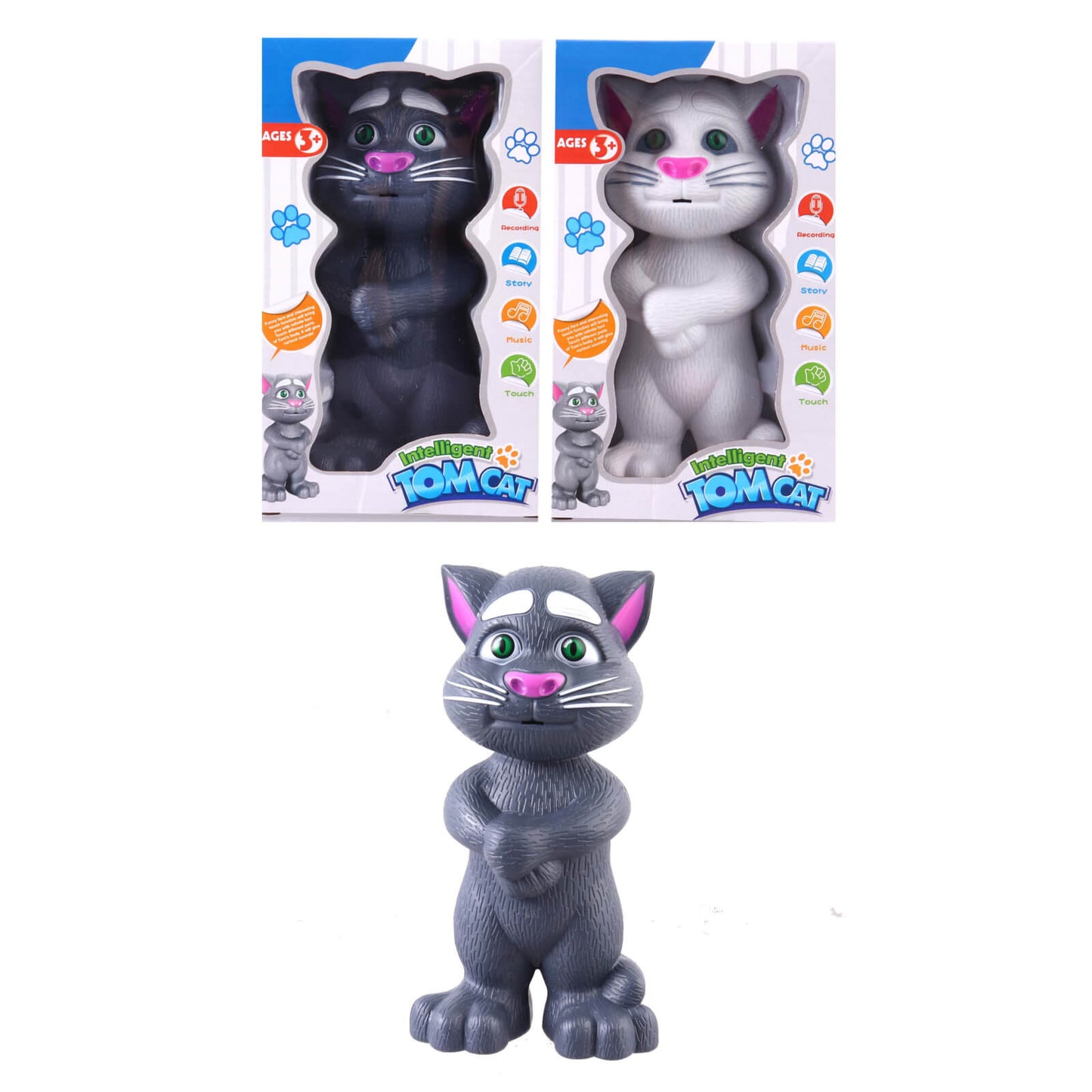 Electronic Talking Tom With Music Toy For Kids