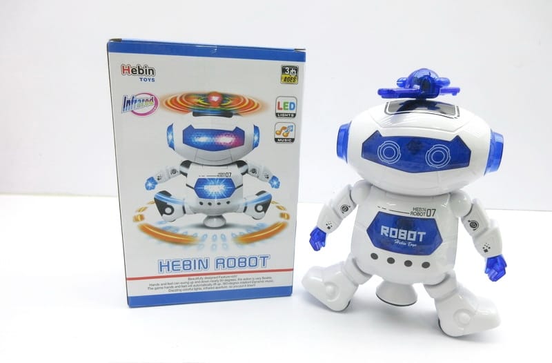 Electric Dancing Robot With 360 Degree Movement Toy For Kids