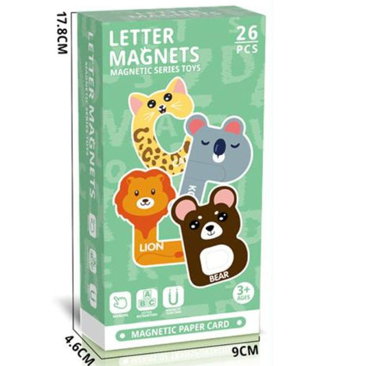 Magnetic Uppercase Letters Educational Tools - 26 Pcs