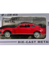 1:36 Diecast Metal Car With Light And Sound
