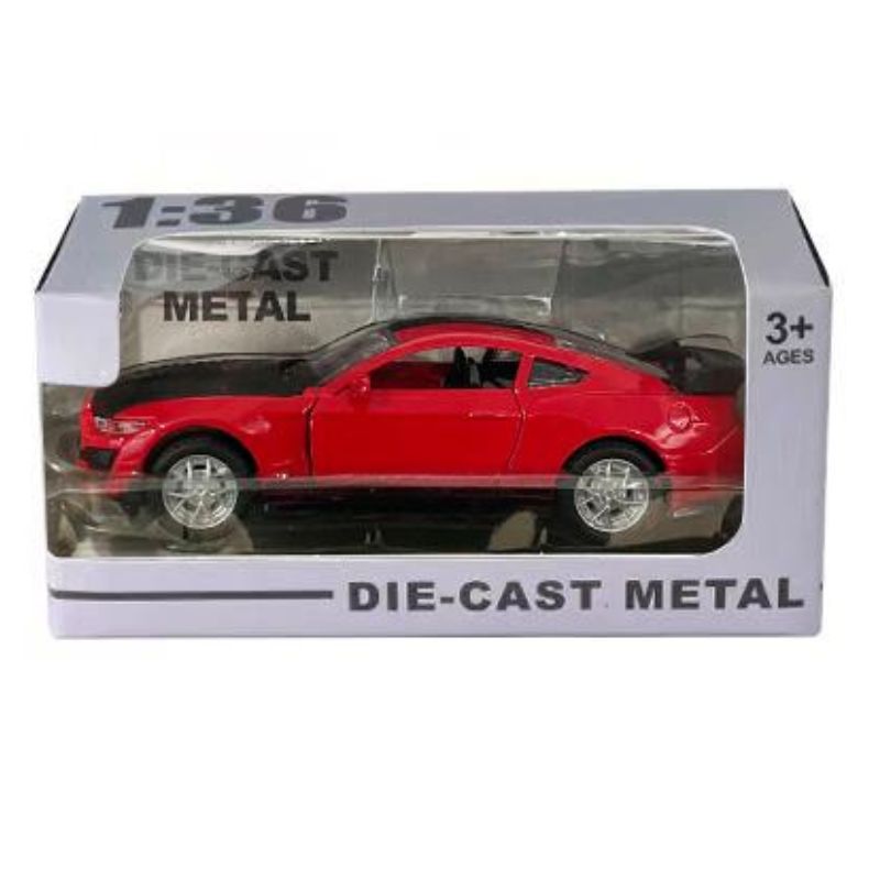 1:36 Diecast Metal Car With Light And Sound