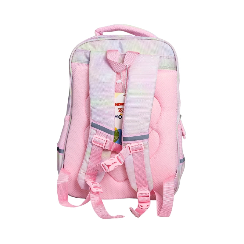 Honka Children's Horse School Bag Waterproof Lightweight Backpack - 16 Inches (2282) (Pink) (Deal)