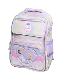 Honka Children's Horse School Bag Waterproof Lightweight Backpack - 16 Inches (2282) (Purple)
