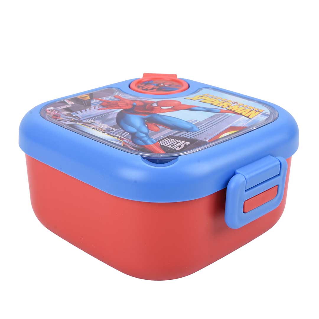 Spiderman Lunch Box , Sandwich Container for School and Travel