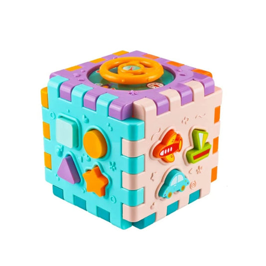 Huanger Musical Activity Cube For Kids