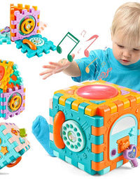 Huanger Musical Activity Cube For Kids
