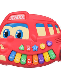 Electric Musical Bus Piano Toy For Kids (1 Pcs) Assorted
