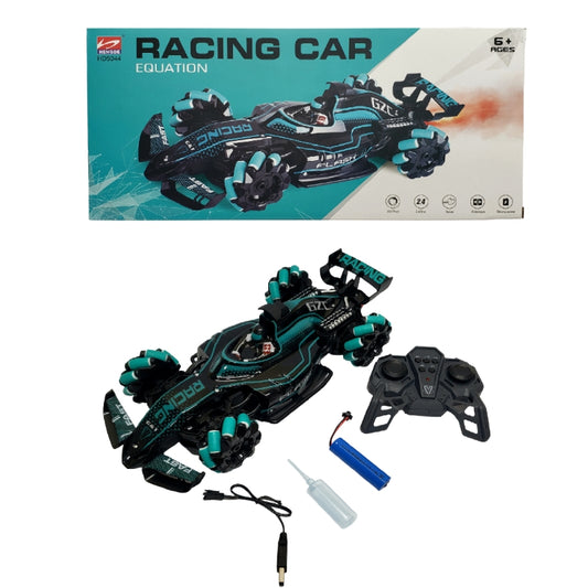 Remote Control Racing Car With Light & Music For Kids