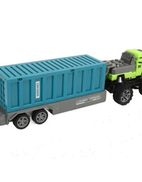 Remote Control Dump Truck With Lights Toy For Kids
