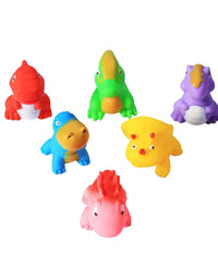 Soft Dinosaur Bath Toy For Kids (6 Pcs)
