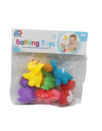 Soft Dinosaur Bath Toy For Kids (6 Pcs)
