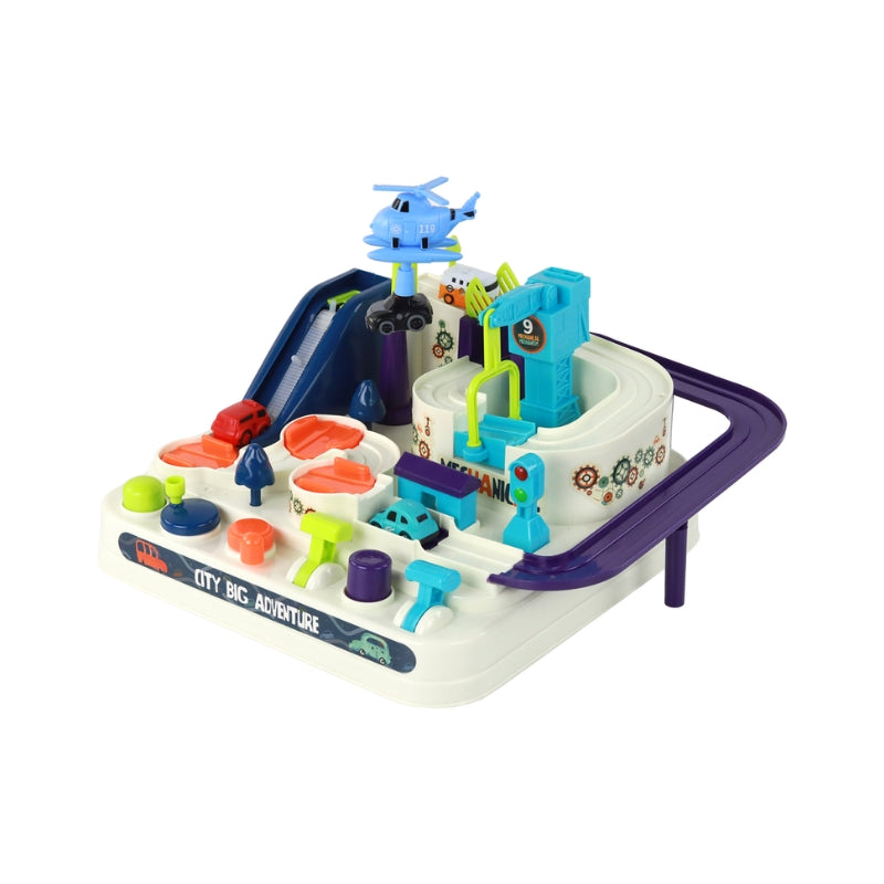 Adventure Mechanical Big City Track Set Toy For Kids