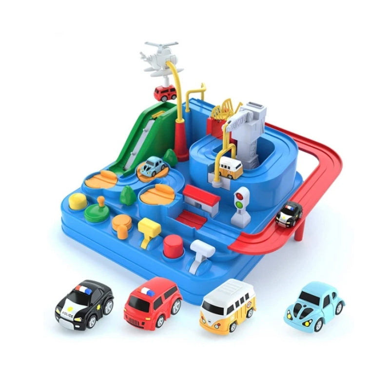 Adventure Car Race Track Set Toy For Kids