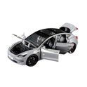 Diecast Tesla Alloy Model Car With Lights & Music For Kids