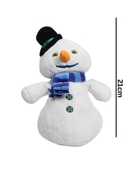 White Snow Man Stuff Toy 21Cm Premium Pre-loved
