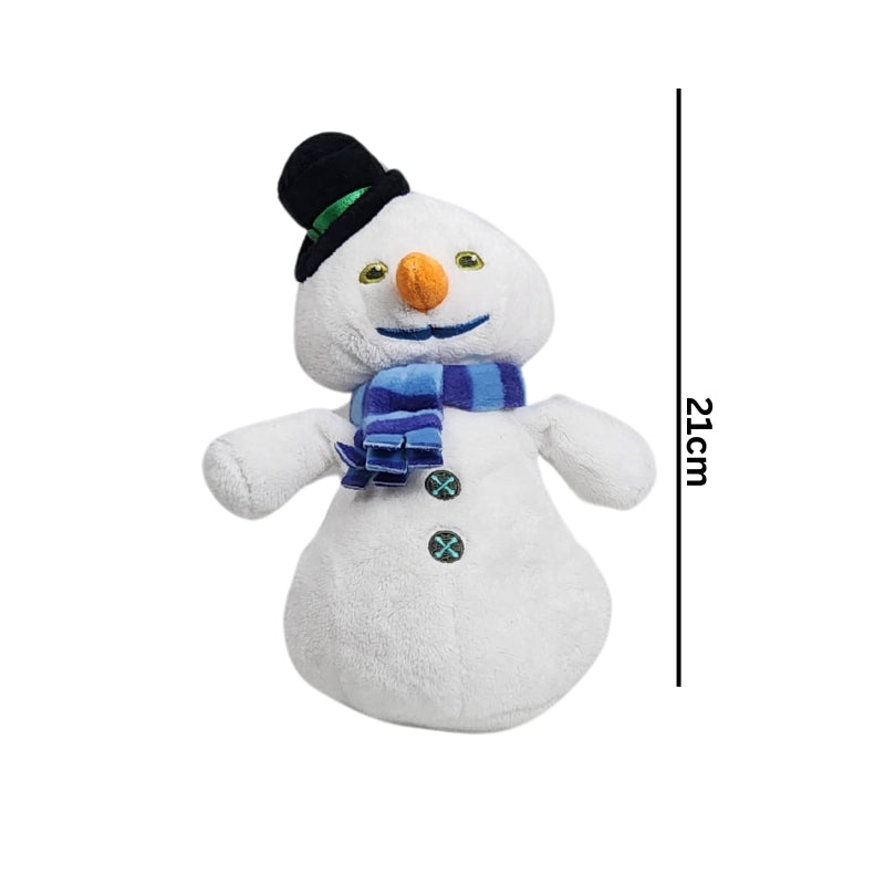 White Snow Man Stuff Toy 21Cm Premium Pre-loved