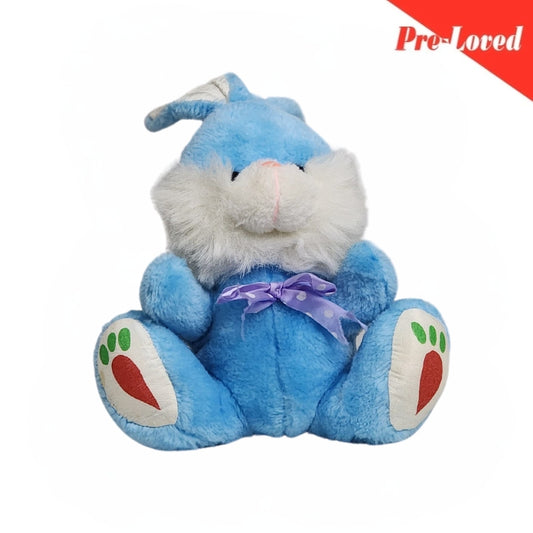 Cute Blue Rabbit Stuff Toy 27Cm Premium Pre-loved