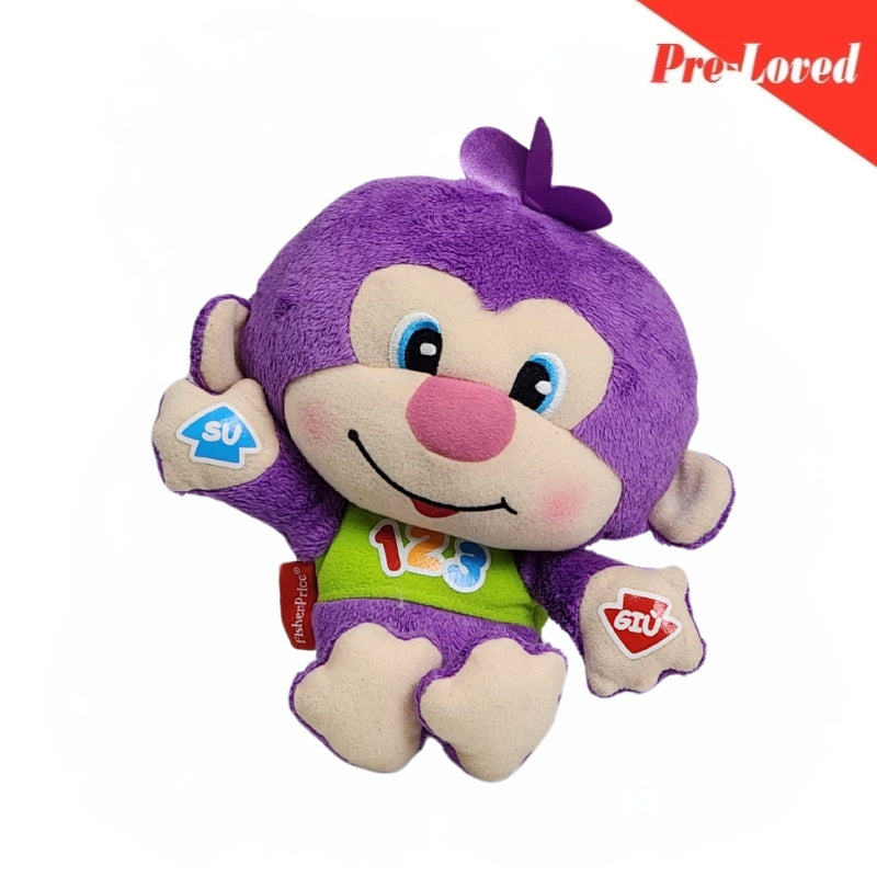 Cute Purple Monkey Stuff Toy 28Cm Premium Pre-loved