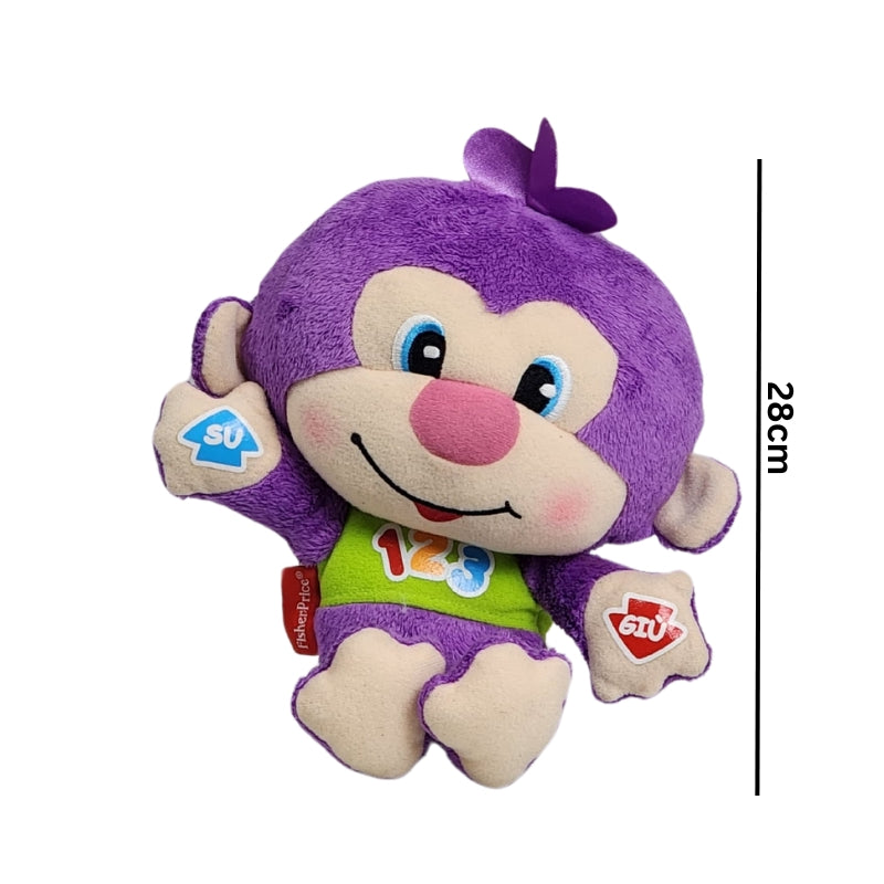 Cute Purple Monkey Stuff Toy 28Cm Premium Pre-loved