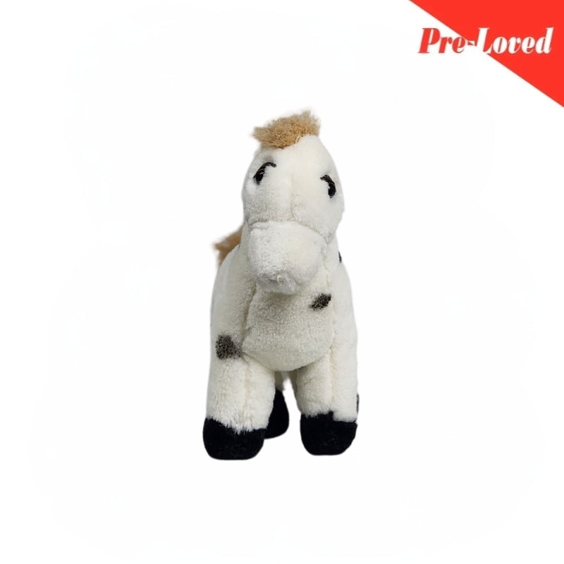 Adorable White Horse Stuff Toy 23Cm Premium Pre-loved