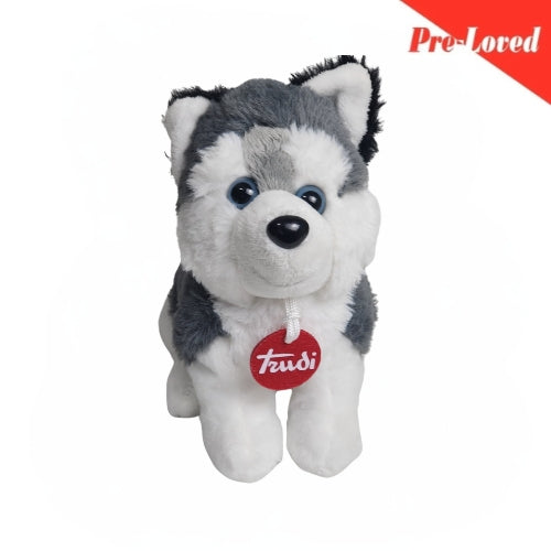 Cute Snow Dog Stuff Toy 24Cm Premium Pre-loved