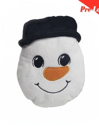 Cute Snow Man Face Stuff Toy 38Cm Premium Pre-loved
