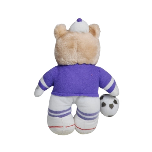 Foot Baller Bear Stuff Toy 30Cm Premium Pre-loved