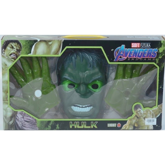 Hulk Mask With Gloves For Kids