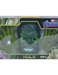 Hulk Mask With Gloves For Kids
