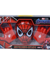 Spiderman Mask With Gloves For Kids
