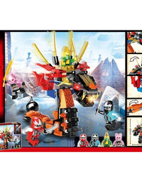 Ninja Fire Dagger Building Blocks Set For Kids
