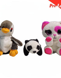 Panda/Duck/Cat Extra Soft Plush Toy Pack of 3 Premium Pre-loved
